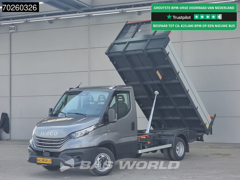 Iveco Daily 35C21 3.0L Automaat 210PK Open Laadbak Dubbellucht 2025-Model 3,5T Trekvermogen LED ACC Airco CarPlay Euro6 Tipper Benne Kieper - Tipper van: picture 1 Iveco Daily 35C21 3.0L Automaat 210PK Open Laadbak Dubbellucht 2025-Model 3,5T Trekvermogen LED ACC Airco CarPlay Euro6 Tipper Benne Kieper - Tipper van: picture 1
