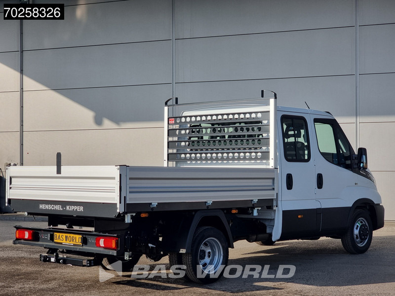 New Tipper van Iveco Daily 35C21 3 zijdige Kipper Dubbel Cabine 210PK 3.0L Dubbellucht Airco Cruise LED Camera Tipper Benne Kieper 2m3 Airco Trekhaak: picture 6