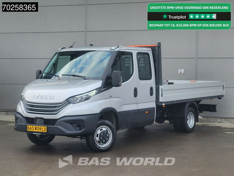 Iveco Daily 35C21 Automaat 2025model Open laadbak Dubbel Cabine CarPlay ACC LED 3,5T Trekvermogen Pritsche Pickup Airco Dubbel cabine - Open body delivery van: picture 1 Iveco Daily 35C21 Automaat 2025model Open laadbak Dubbel Cabine CarPlay ACC LED 3,5T Trekvermogen Pritsche Pickup Airco Dubbel cabine - Open body delivery van: picture 1