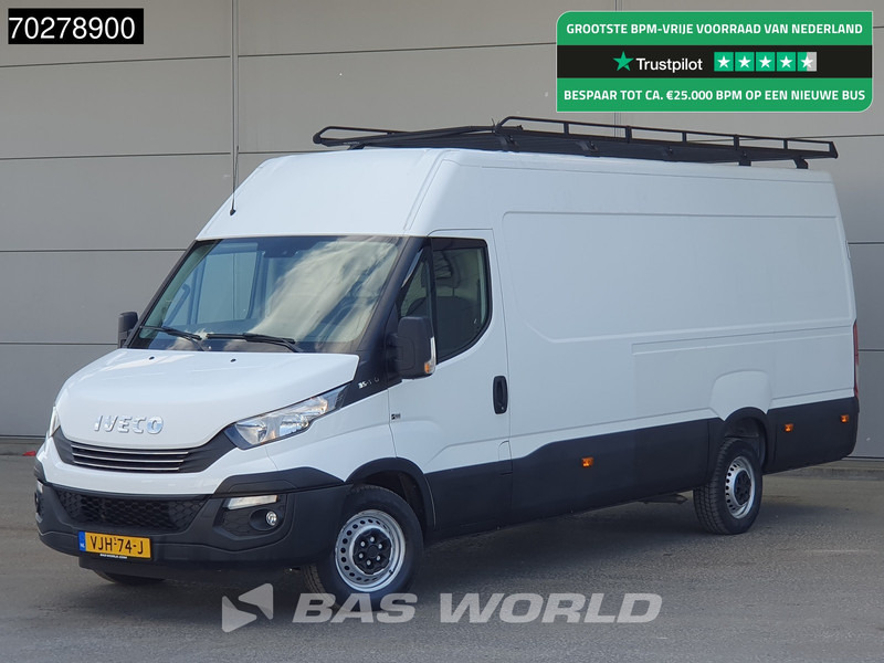 Panel van Iveco Daily 35S14 Automaat L3H2 3,5t Trekhaak Airco Cruise Camera Werkplaatsinrichting Parkeersensoren L4H2 16m3 Airco Trekhaak Cruise contr: picture 1