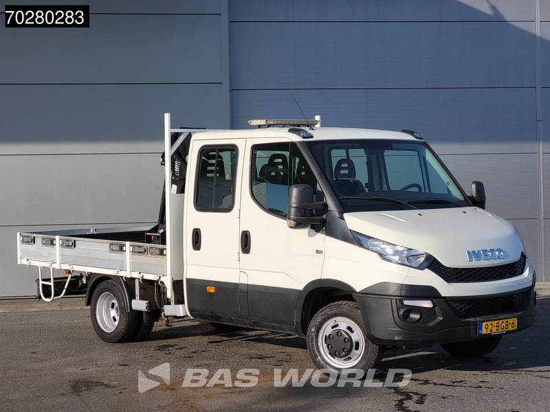 Iveco Daily 50C17 3,0L Automaat 170PK HIAB 017T-2 DC Open laadbak Dubbellucht Airco Euro6 Pickup Crane Kraanwagen Kranwagen Pritsche Airco D - Open body delivery van: picture 5 Iveco Daily 50C17 3,0L Automaat 170PK HIAB 017T-2 DC Open laadbak Dubbellucht Airco Euro6 Pickup Crane Kraanwagen Kranwagen Pritsche Airco D - Open body delivery van: picture 5
