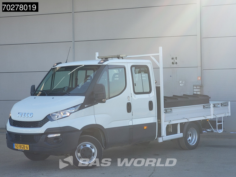Iveco Daily 50C17 3.0L Automaat DC Open laadbak Kraan Hiab 017T-2 Airco APK 10-2025 Pickup Crane Kraanwagen Pritsche Airco Dubbel cabine - Open body delivery van: picture 5 Iveco Daily 50C17 3.0L Automaat DC Open laadbak Kraan Hiab 017T-2 Airco APK 10-2025 Pickup Crane Kraanwagen Pritsche Airco Dubbel cabine - Open body delivery van: picture 5