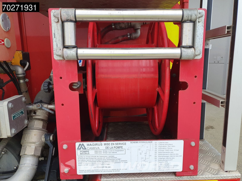 Ambulance Iveco Daily 70C17 4x4 Achleitner Firetruck Brandweerwagen AWD Allrad Camper 1200liter Airco Dubbel cabine Trekhaak Cruise control: picture 12