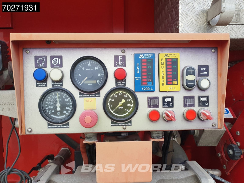 Ambulance Iveco Daily 70C17 4x4 Achleitner Firetruck Brandweerwagen AWD Allrad Camper 1200liter Airco Dubbel cabine Trekhaak Cruise control: picture 9