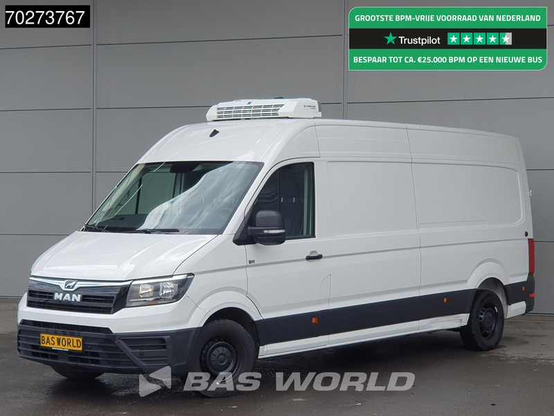 MAN TGE 3.140 Koelwagen Automaat Thermo King V-200 MAX L4H3 Airco Camera Parkeersensoren L3H2 Euro6 Koel Koeler Kühl Kühler Kühlwagen 12m3 Air - Refrigerated van: picture 1 MAN TGE 3.140 Koelwagen Automaat Thermo King V-200 MAX L4H3 Airco Camera Parkeersensoren L3H2 Euro6 Koel Koeler Kühl Kühler Kühlwagen 12m3 Air - Refrigerated van: picture 1