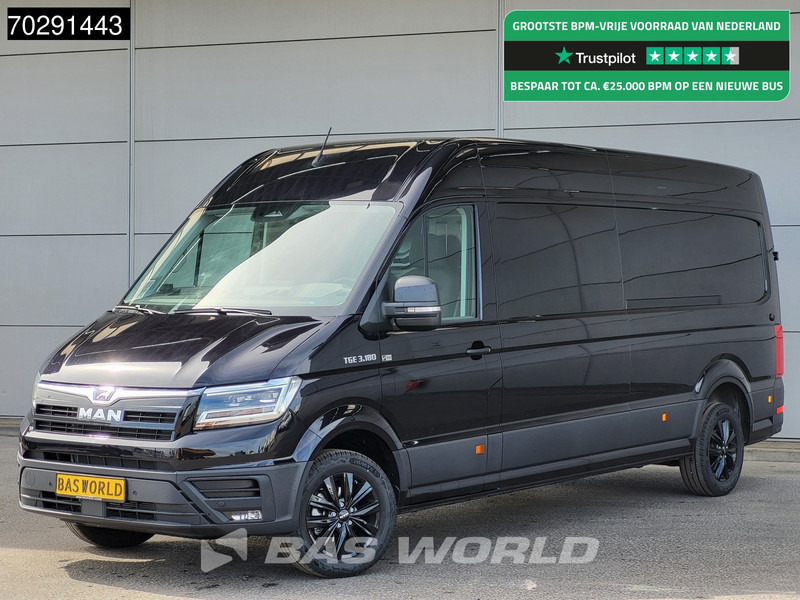 MAN TGE 3.180 Automaat 2025-Model L4H3 Trekhaak ACC LED Navi Airco Camera Parkeersensoren Velgen Euro6 L3H2 15m3 Airco Trekhaak - Panel van: picture 1 MAN TGE 3.180 Automaat 2025-Model L4H3 Trekhaak ACC LED Navi Airco Camera Parkeersensoren Velgen Euro6 L3H2 15m3 Airco Trekhaak - Panel van: picture 1