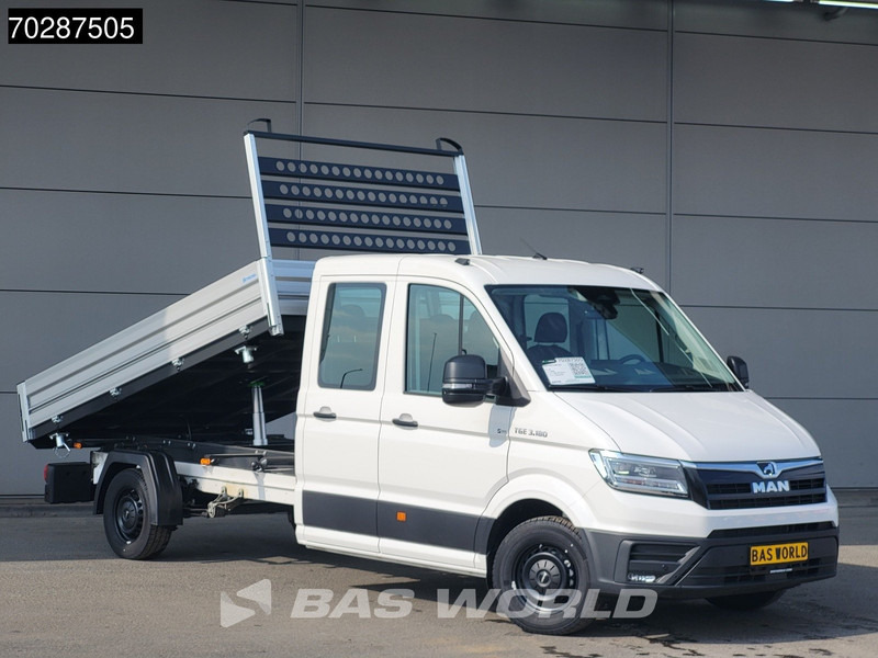MAN TGE 3.180 Driezijdige Kipper Automaat Dubbel Cabine 2025 Facelift 180PK Trekhaak LED Navi ACC Airco Cruise Euro6 Kipper Tippe Benne Kieper - Tipper van: picture 2 MAN TGE 3.180 Driezijdige Kipper Automaat Dubbel Cabine 2025 Facelift 180PK Trekhaak LED Navi ACC Airco Cruise Euro6 Kipper Tippe Benne Kieper - Tipper van: picture 2