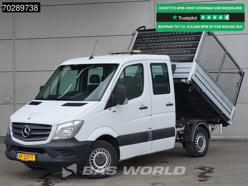 Mercedes-Benz Sprinter 310 CDI Automaat 3 zijdige Kipper Dubbel Cabine Trekhaak Tipper Benne Open laadbak Airco Trekhaak - Tipper van: picture 1 Mercedes-Benz Sprinter 310 CDI Automaat 3 zijdige Kipper Dubbel Cabine Trekhaak Tipper Benne Open laadbak Airco Trekhaak - Tipper van: picture 1