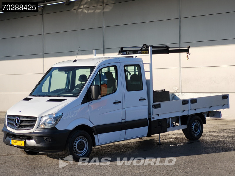 Mercedes-Benz Sprinter 310 CDI Kraanwagen Automaat HIAB 017T-2 Navi Airco Euro6 Kraan Crane Kranwagen Pickup Pritsche Airco - Open body delivery van: picture 2 Mercedes-Benz Sprinter 310 CDI Kraanwagen Automaat HIAB 017T-2 Navi Airco Euro6 Kraan Crane Kranwagen Pickup Pritsche Airco - Open body delivery van: picture 2