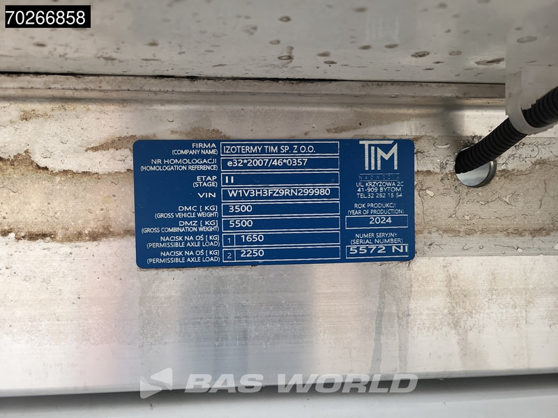 Refrigerated van Mercedes-Benz Sprinter 315 CDI Koelwagen Achterdeuren Thermo King C-250 Airco MBUX Koel Koeler Kühl Kühler Kühlwagen Kühlkoffer 17m3 Airco: picture 19