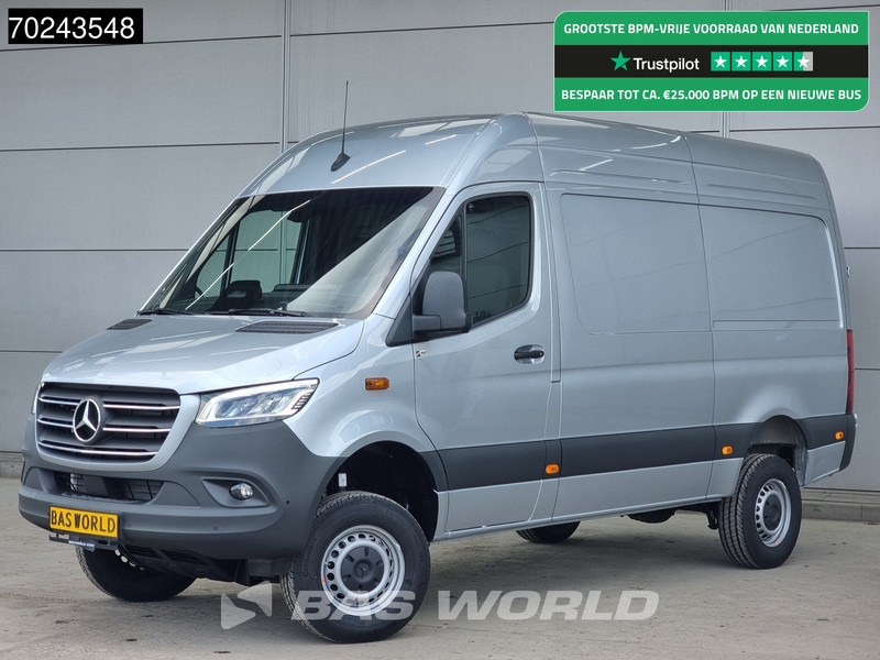 Mercedes-Benz Sprinter 319 CDI Automaat 4x4 Neues Modell ACC Navi Camera L2H2 Allrad 4WD Camper basis 10m3 Airco - Panel van: picture 1 Mercedes-Benz Sprinter 319 CDI Automaat 4x4 Neues Modell ACC Navi Camera L2H2 Allrad 4WD Camper basis 10m3 Airco - Panel van: picture 1