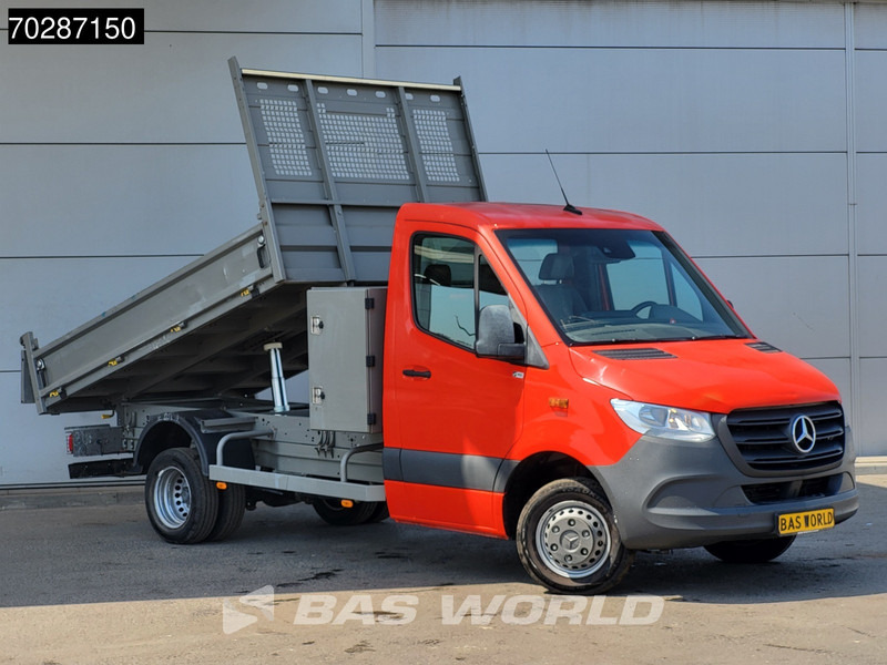 Tipper van Mercedes-Benz Sprinter 514 CDI Kipper met Kist Dubbellucht 3,5t Trekhaak Airco Cruise Euro6 Tipper Benne Kieper 2m3 Airco Trekhaak Cruise control: picture 6