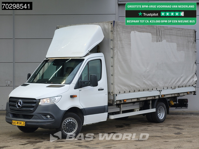 Mercedes-Benz Sprinter 519 CDI 3.0L V6 Automaat 484cm Dubbellucht Huif Bakwagen 190PK Airco Cruise Euro6 Meubelbak Koffer Airco - Curtain side van: picture 1 Mercedes-Benz Sprinter 519 CDI 3.0L V6 Automaat 484cm Dubbellucht Huif Bakwagen 190PK Airco Cruise Euro6 Meubelbak Koffer Airco - Curtain side van: picture 1