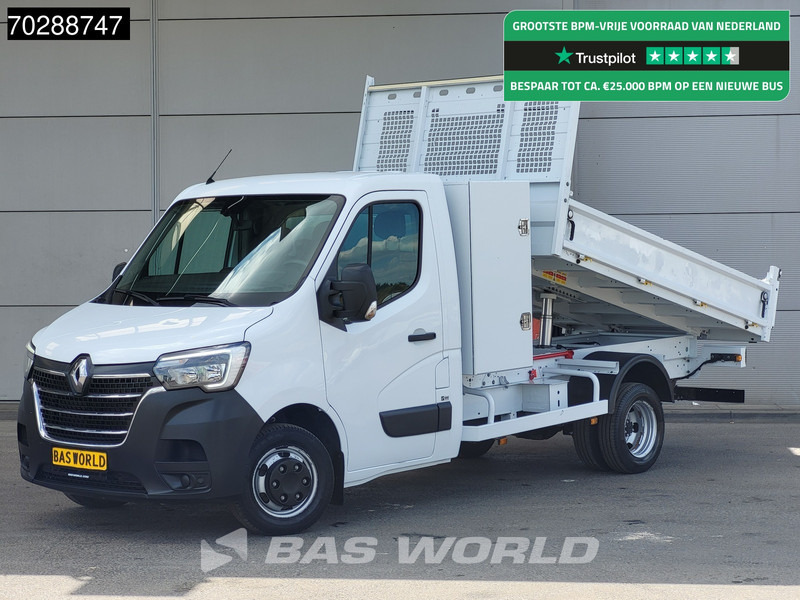 Renault Master 130pk Kipper met Kist Dubbellucht 3,5t Trekhaak LED Airco Cruise Euro6 Kieper Tipper Benne 2m3 Airco Trekhaak Cruise control - Tipper van: picture 1 Renault Master 130pk Kipper met Kist Dubbellucht 3,5t Trekhaak LED Airco Cruise Euro6 Kieper Tipper Benne 2m3 Airco Trekhaak Cruise control - Tipper van: picture 1