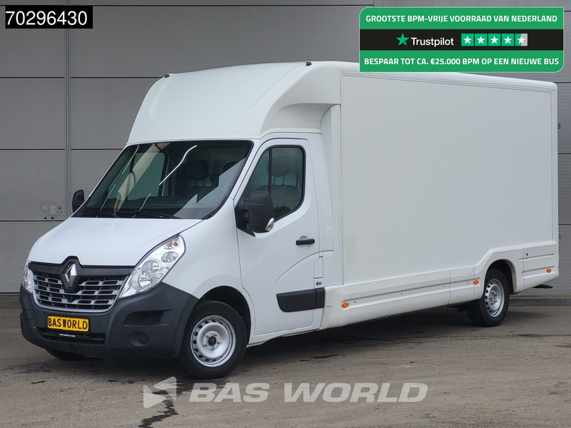 Renault Master 145PK 456cm Bakwagen Achterdeuren Airco Cruise Euro6 Meubelbak Koffer Airco Cruise control - Box van: picture 1 Renault Master 145PK 456cm Bakwagen Achterdeuren Airco Cruise Euro6 Meubelbak Koffer Airco Cruise control - Box van: picture 1