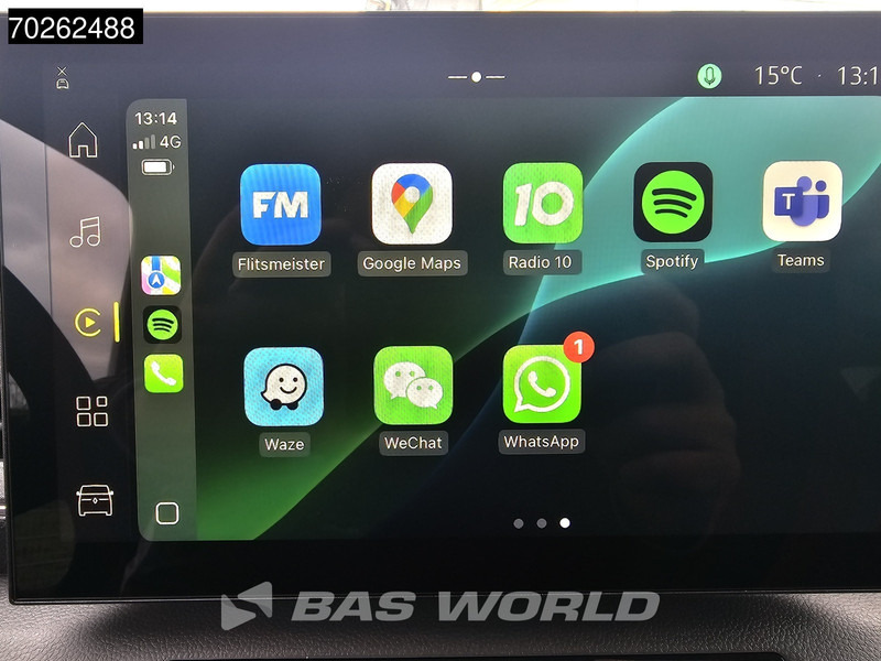 New Curtain side van Renault Master 170pk Schuifzeilen met Laadklep 2025 Model LED Carplay Airco Cruise Schuifzeil Zeilen Koffer Meubelbak 21m3 Airco Cruise control: picture 13