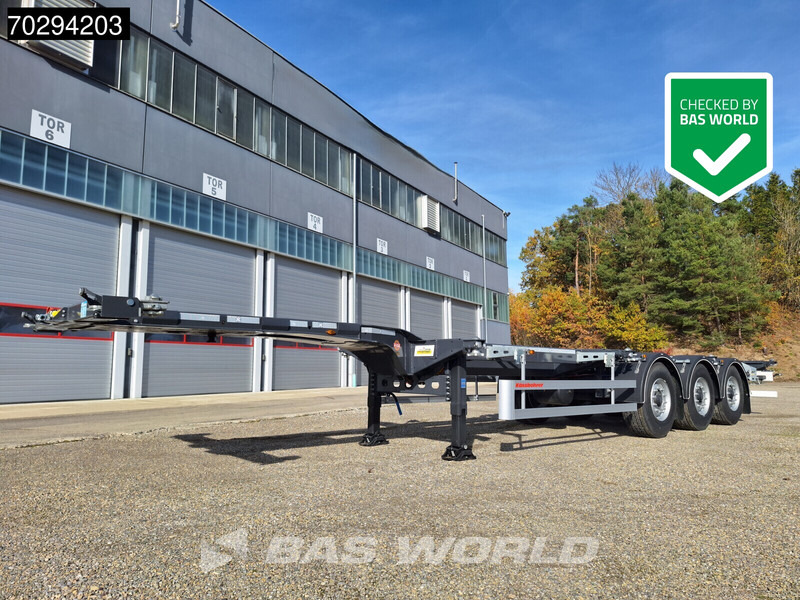 Kässbohrer K.SHG S / 40 - 12 / 27 EU 3 axles NEW! Container Chassis - Container transporter/ Swap body semi-trailer: picture 2 Kässbohrer K.SHG S / 40 - 12 / 27 EU 3 axles NEW! Container Chassis - Container transporter/ Swap body semi-trailer: picture 2