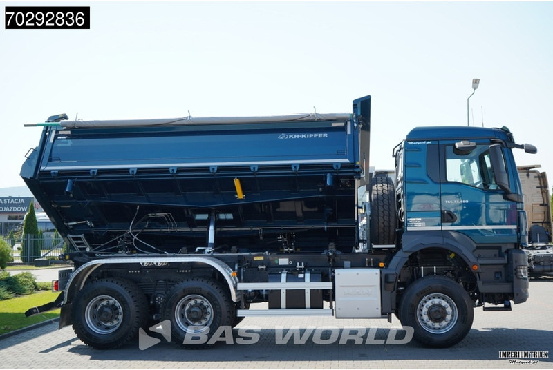 New Tipper MAN TGS 33.480 TGS 6X6 11m3 KH-3-Way Kipper 6x6 Steel Suspension Automatic Big-Axle Euro 6: picture 18
