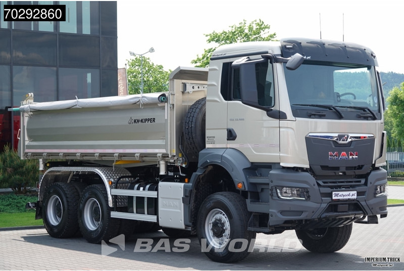 New Tipper MAN TGS 33.480 TGS 6X6 6x6 3-Way Kipper Big-Axle Euro 6: picture 8