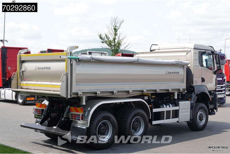 New Tipper MAN TGS 33.480 TGS 6X6 6x6 3-Way Kipper Big-Axle Euro 6: picture 9