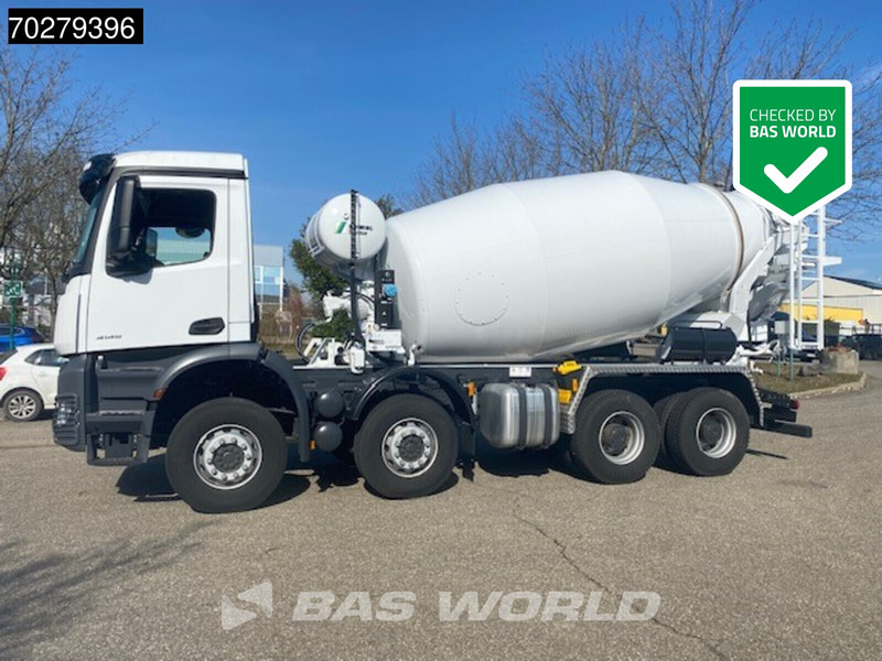 Mercedes-Benz Arocs 4145 8X4 10m3 Schwing Stetter mixer Manual Steelsuspension Euro 3 - Concrete mixer truck: picture 1 Mercedes-Benz Arocs 4145 8X4 10m3 Schwing Stetter mixer Manual Steelsuspension Euro 3 - Concrete mixer truck: picture 1