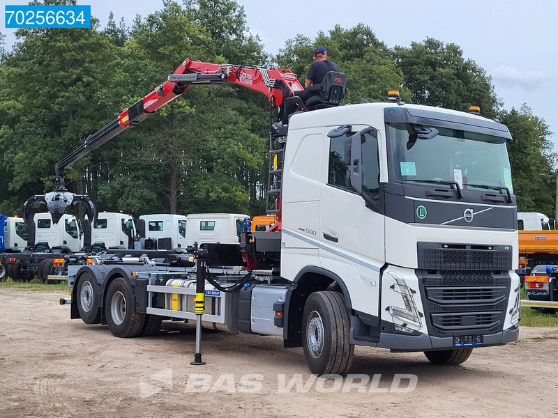 Volvo FH 500 6X2 PENZ 15Z9.50E Crane Hyva 20T HOOK Euro 6 - Hook lift truck, Crane truck: picture 3 Volvo FH 500 6X2 PENZ 15Z9.50E Crane Hyva 20T HOOK Euro 6 - Hook lift truck, Crane truck: picture 3