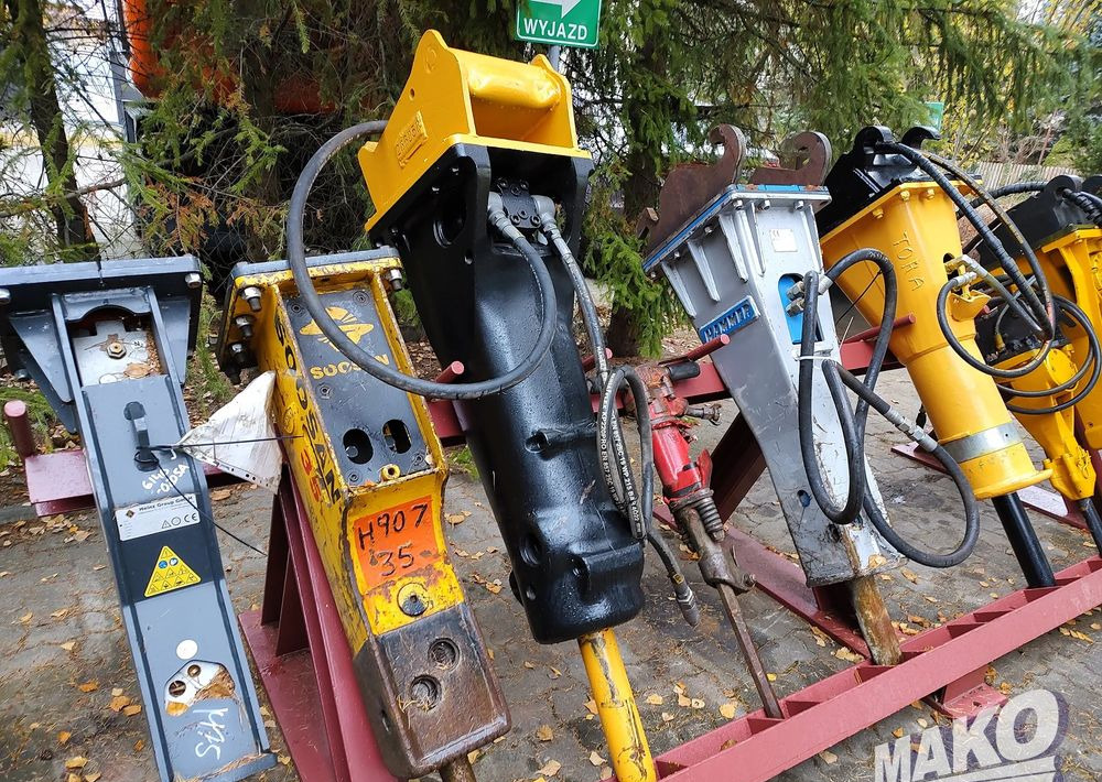 Młot hydrauliczny CAT 415kg do koparki - Attachment for Construction machinery: picture 2 Młot hydrauliczny CAT 415kg do koparki - Attachment for Construction machinery: picture 2