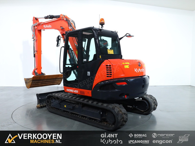 Kubota KX080-4a2 Mono - Mini excavator: picture 3 Kubota KX080-4a2 Mono - Mini excavator: picture 3