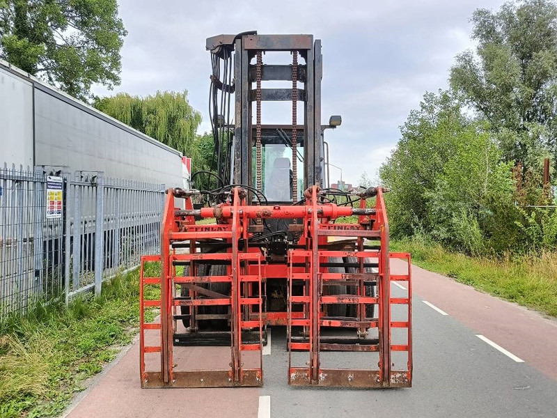 Hyster H 12.00 XL 12 ton heftruck met stenenklem forklift - Diesel forklift: picture 4 Hyster H 12.00 XL 12 ton heftruck met stenenklem forklift - Diesel forklift: picture 4