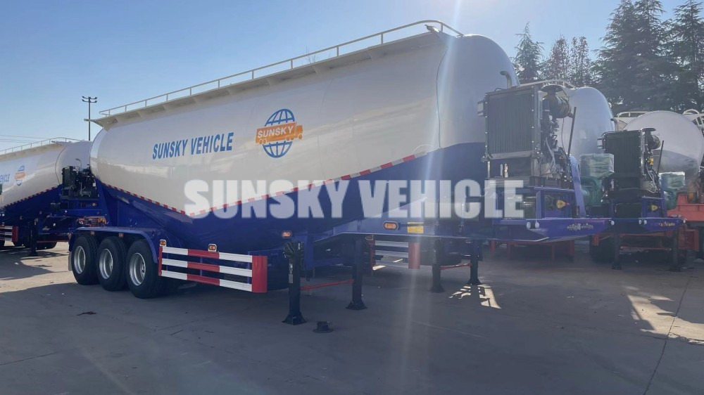 New Tank semi-trailer for transportation of cement SUNSKY bulk cement trailer: picture 10 New Tank semi-trailer for transportation of cement SUNSKY bulk cement trailer: picture 10