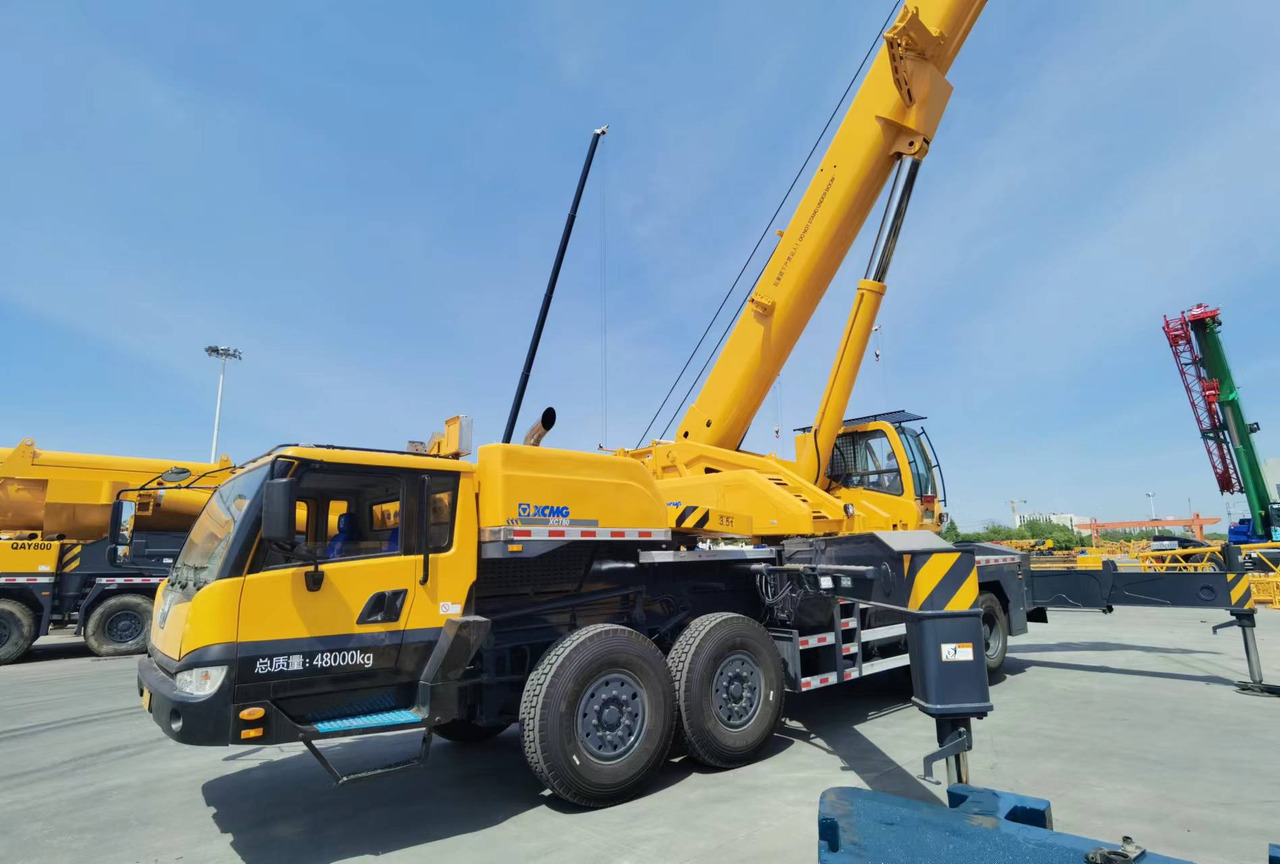XCMG Official XCT80 80 Ton Used Mobile Hydraulic Truck Crane With High Quality - Mobile crane: picture 2 XCMG Official XCT80 80 Ton Used Mobile Hydraulic Truck Crane With High Quality - Mobile crane: picture 2