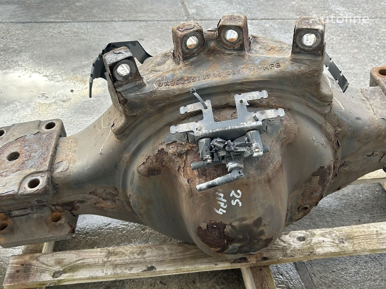 Mercedes-Benz ACTROS MP4 2,277 Mercedes-Benz ACTROS MP4 truck - Differential gear for Truck: picture 4 Mercedes-Benz ACTROS MP4 2,277 Mercedes-Benz ACTROS MP4 truck - Differential gear for Truck: picture 4