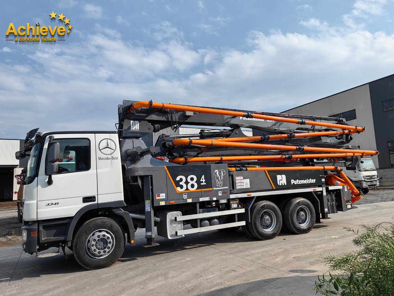 PUTZMEISTER PUTZMEISTER M38-4Z 2013 HOT SALE Mercedes-Benz【ACHIEVE】TOP CONDITION!!! - Concrete pump truck: picture 4 PUTZMEISTER PUTZMEISTER M38-4Z 2013 HOT SALE Mercedes-Benz【ACHIEVE】TOP CONDITION!!! - Concrete pump truck: picture 4