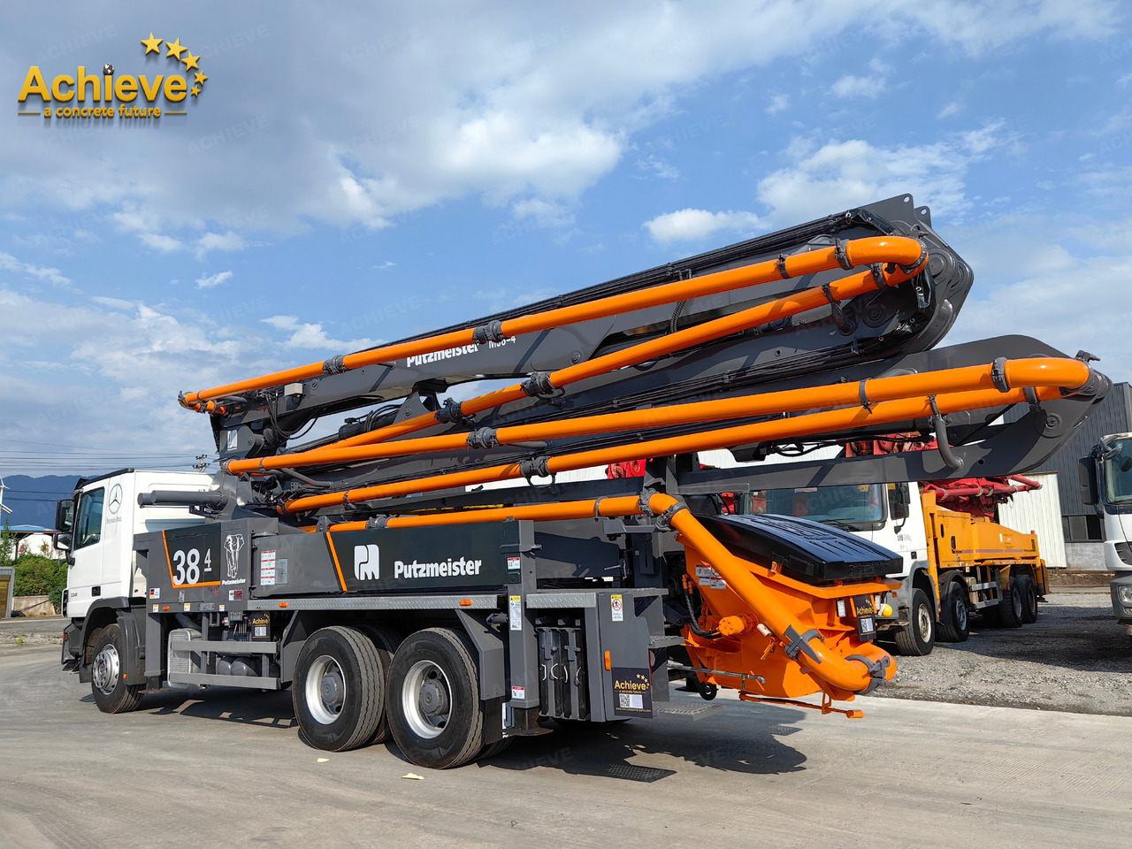 PUTZMEISTER PUTZMEISTER M38-4Z 2013 HOT SALE Mercedes-Benz【ACHIEVE】TOP CONDITION!!! - Concrete pump truck: picture 5 PUTZMEISTER PUTZMEISTER M38-4Z 2013 HOT SALE Mercedes-Benz【ACHIEVE】TOP CONDITION!!! - Concrete pump truck: picture 5