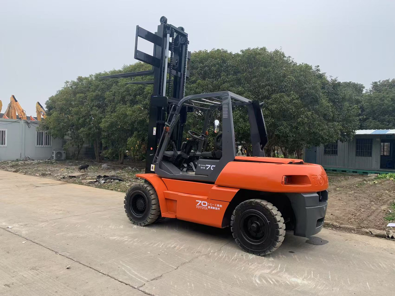 Toyota FD70 Secondhand 7 ton Forklift - Diesel forklift: picture 2 Toyota FD70 Secondhand 7 ton Forklift - Diesel forklift: picture 2
