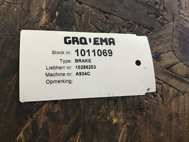 Liebherr Brake - Brake drum: picture 4 Liebherr Brake - Brake drum: picture 4