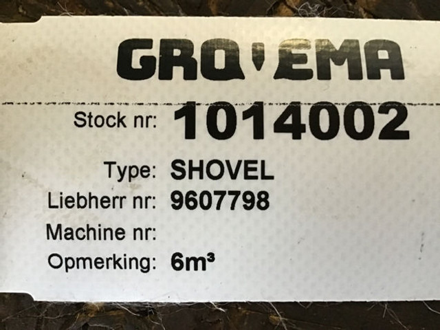 Liebherr Bucket - Bucket: picture 4 Liebherr Bucket - Bucket: picture 4