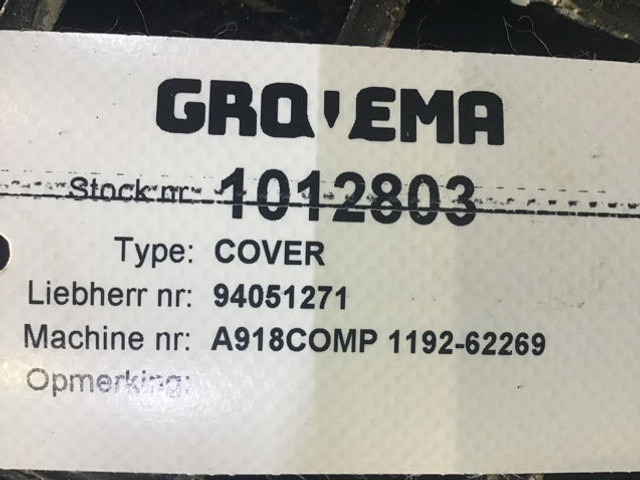 Liebherr Cover - Bumper: picture 5 Liebherr Cover - Bumper: picture 5