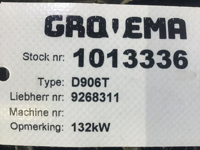 Engine Liebherr D906T: picture 6