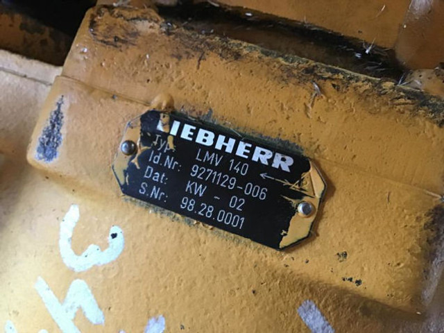 Hydraulic motor Liebherr LMV140: picture 8