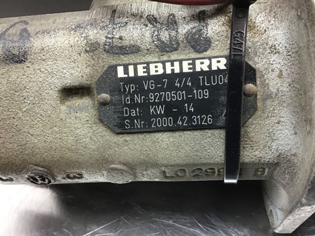 Liebherr Pilot Control Unit - Gear stick: picture 3 Liebherr Pilot Control Unit - Gear stick: picture 3