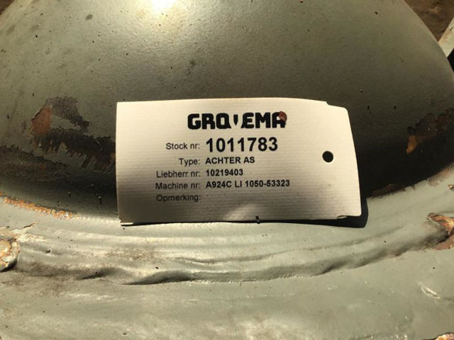 Liebherr REAR AXLE - Axle and parts: picture 5 Liebherr REAR AXLE - Axle and parts: picture 5