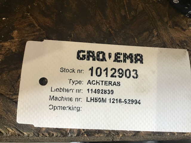 Liebherr Rear Axle - Axle and parts: picture 4 Liebherr Rear Axle - Axle and parts: picture 4