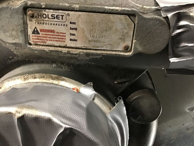 Liebherr Turbocharger HX40 - Turbo: picture 1 Liebherr Turbocharger HX40 - Turbo: picture 1