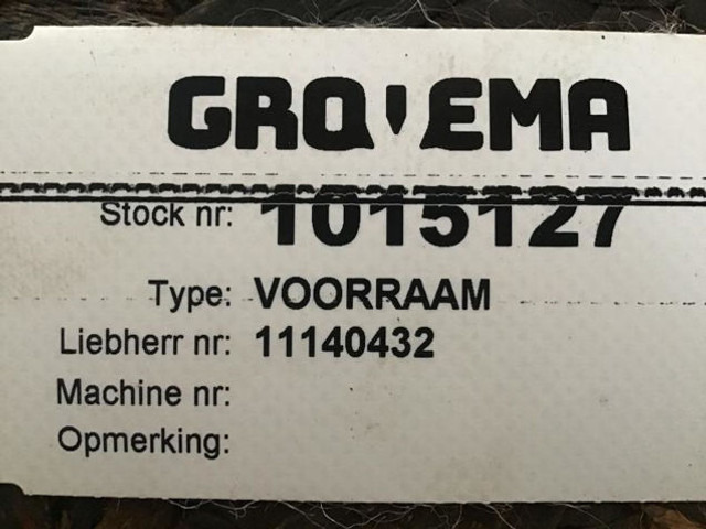 Liebherr Voorraam - Window and parts: picture 2 Liebherr Voorraam - Window and parts: picture 2