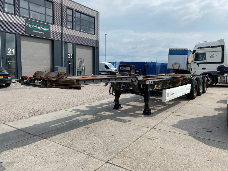 Krone SD 27 / Container Chassis / BPW + Drum / 1x Extendable / 45 FT - Container transporter/ Swap body semi-trailer: picture 4 Krone SD 27 / Container Chassis / BPW + Drum / 1x Extendable / 45 FT - Container transporter/ Swap body semi-trailer: picture 4
