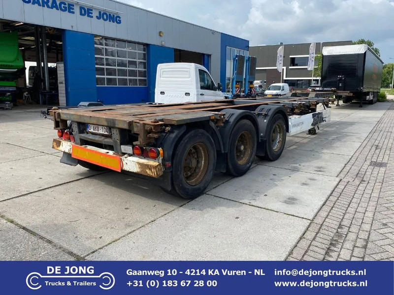 Krone SD 27 / Container Chassis / BPW + Drum / 1x Extendable / 45 FT - Container transporter/ Swap body semi-trailer: picture 1 Krone SD 27 / Container Chassis / BPW + Drum / 1x Extendable / 45 FT - Container transporter/ Swap body semi-trailer: picture 1