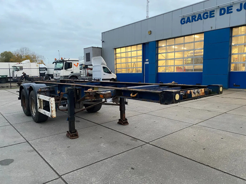 Container transporter/ Swap body semi-trailer Krone SZF18 / 20 FT Container Chassis / SAF: picture 6