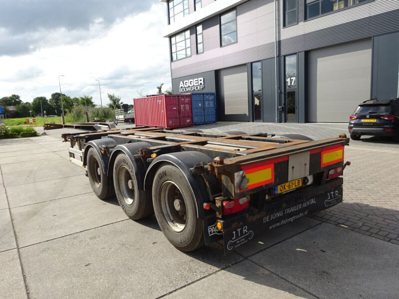 Pacton T3-010 / 3x Extendable / SAF + Drum / 1x lift - Container transporter/ Swap body semi-trailer: picture 2 Pacton T3-010 / 3x Extendable / SAF + Drum / 1x lift - Container transporter/ Swap body semi-trailer: picture 2