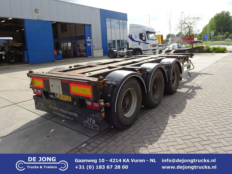 Pacton T3-010 / 3x Extendable / SAF + Drum / 1x lift - Container transporter/ Swap body semi-trailer: picture 1 Pacton T3-010 / 3x Extendable / SAF + Drum / 1x lift - Container transporter/ Swap body semi-trailer: picture 1